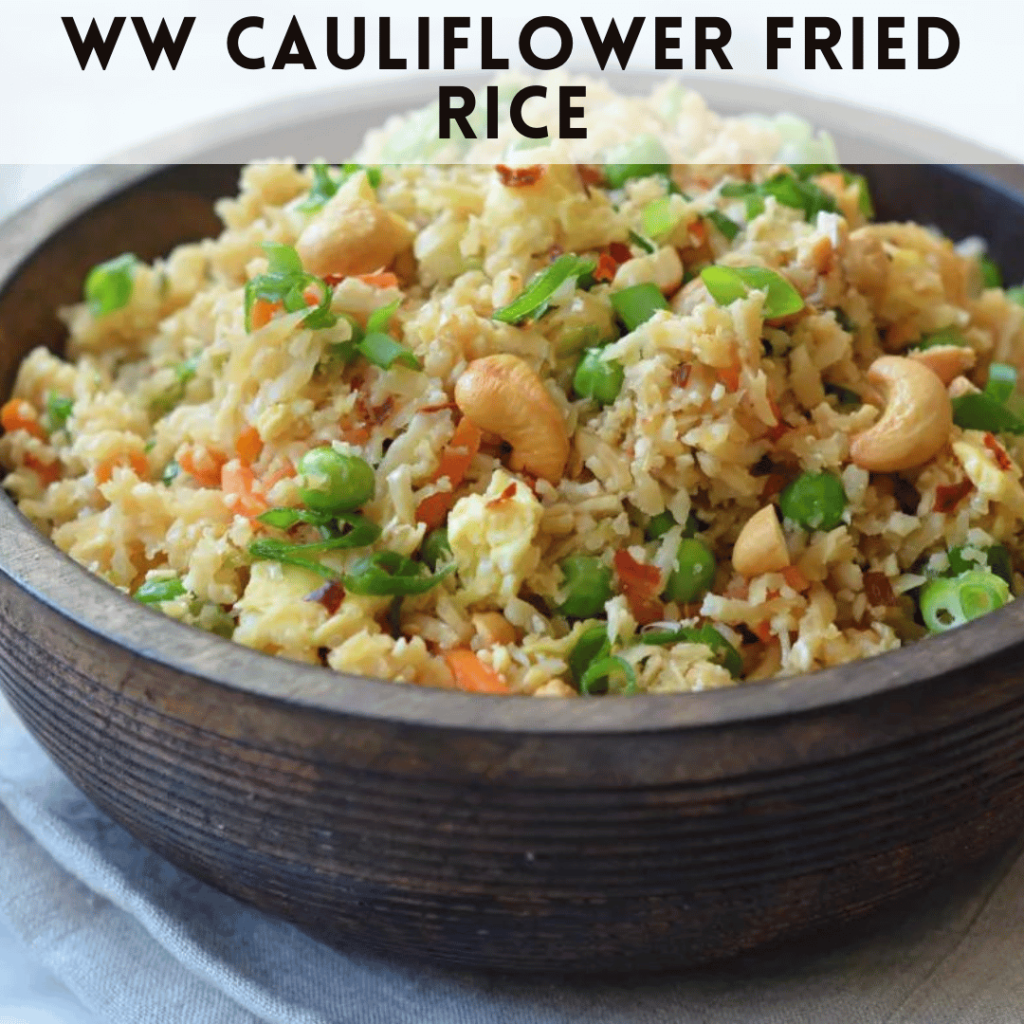 WW Cauliflower Fried Rice