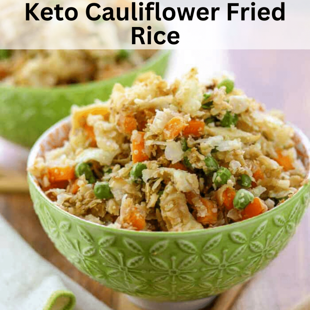 Keto Cauliflower Fried Rice